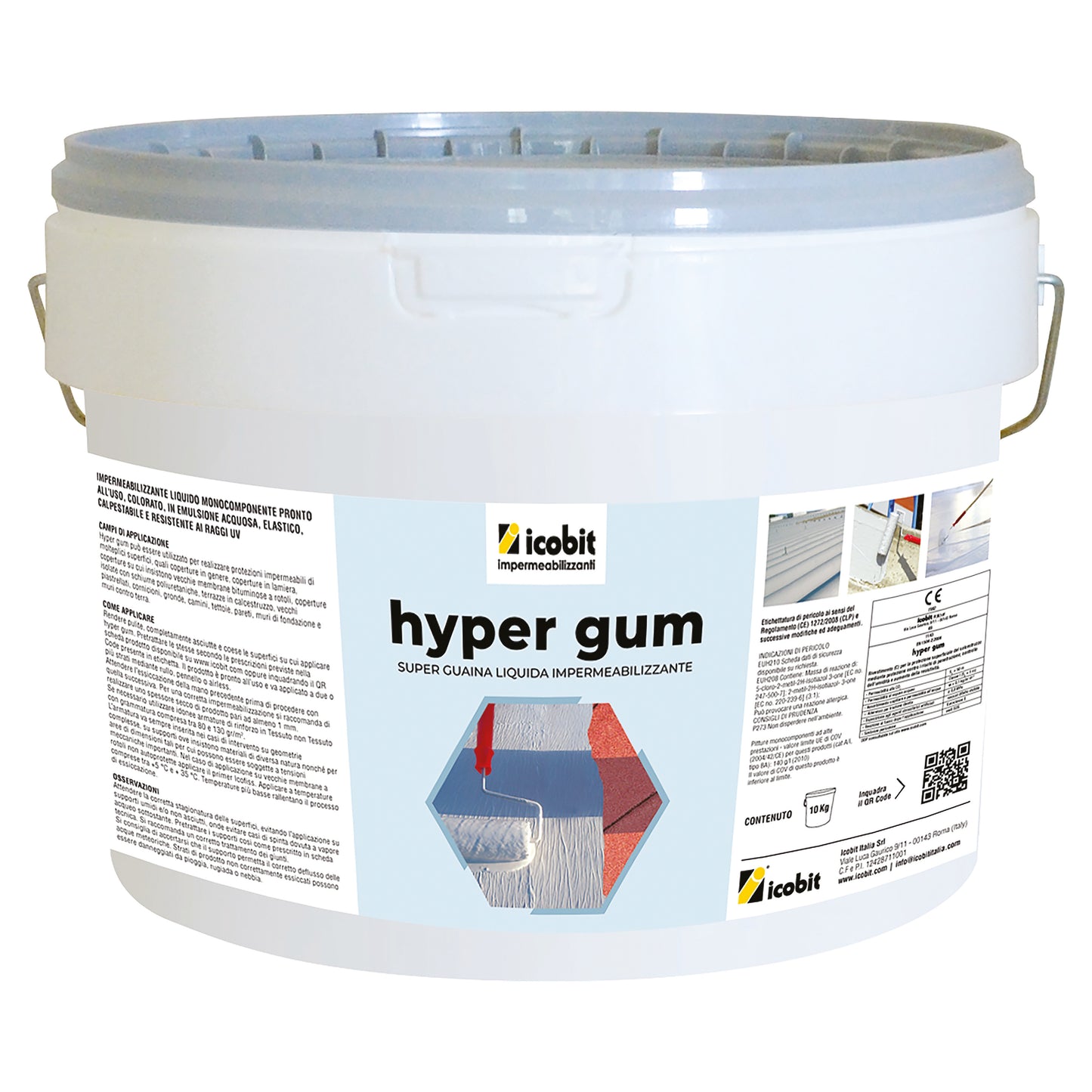 Guaina liquida elastomerica grigia 20 kg